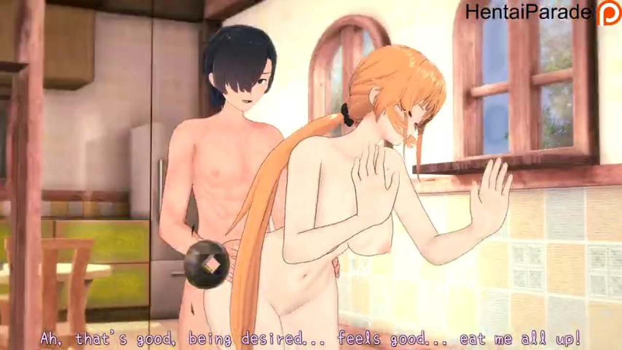 Yemek İçin Sikişen Kız Anime Porno